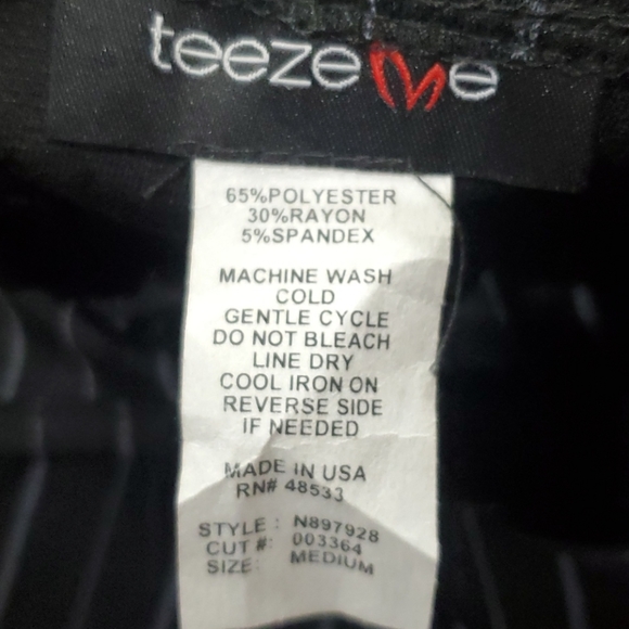 Black and White Striped Flounce Hem Sheath Dress  Size Medium - Picture 8 of 8